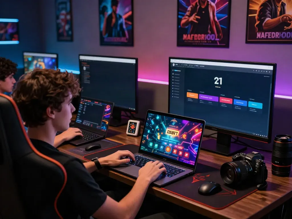Explore the thrilling gaming experience at http://debet-onl.com with a user engaged in live gameplay.