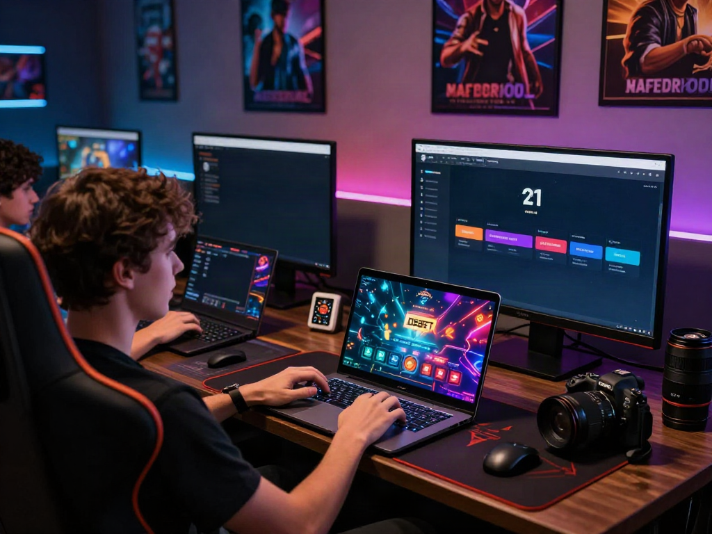 Explore the thrilling gaming experience at http://debet-onl.com with a user engaged in live gameplay.