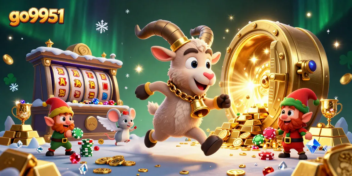 Experience high-stakes fun at go9951 casino with Krampus and playful gremlins stealing chips.