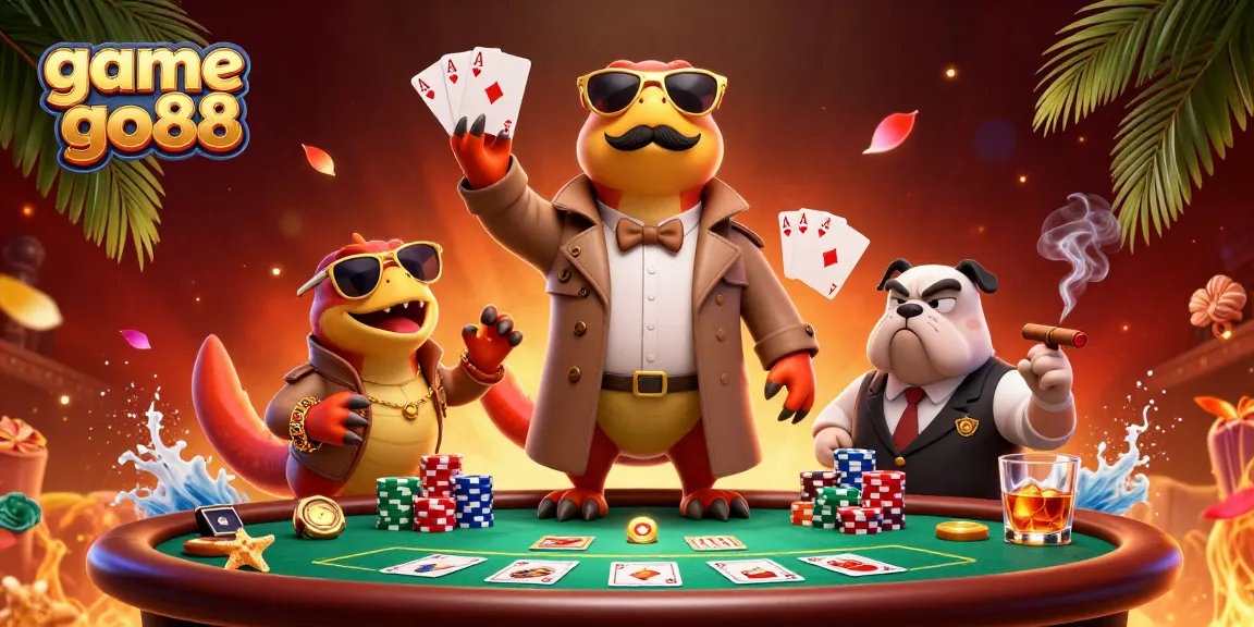 Experience thrilling moments in game go88 with vibrant 3D raptors and casino excitement!